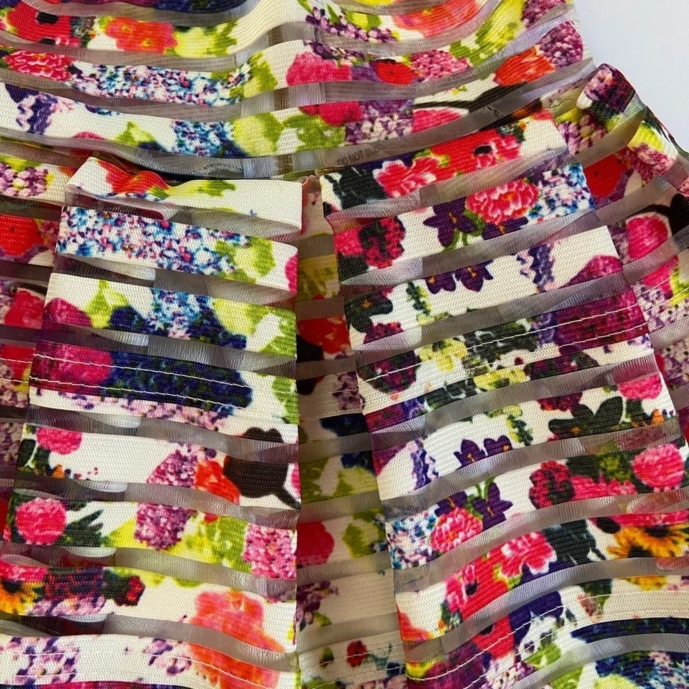 Emma & Elsa Party Skirt Girls Size 4 6X